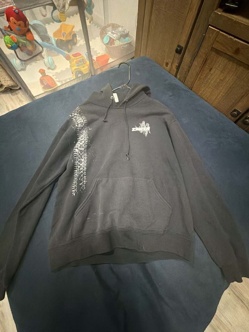 Testa Motorsports Tire Track Graphic Hoodie